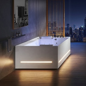 Baignoire Spa Jacuzzi de Luxe Blanche pour Intérieur avec Jets de Qualité Supérieure - Product Image 1