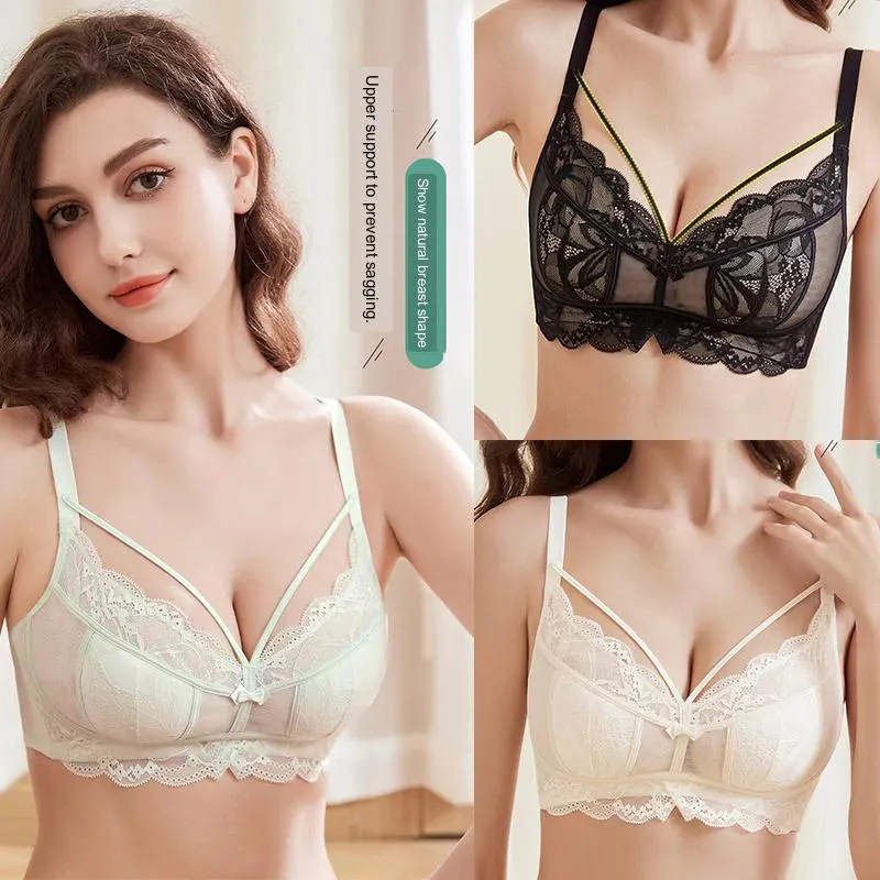 Nouvelle image de fille sexy chaude grâce sous-vêtements femmes soutien-gorge sexy