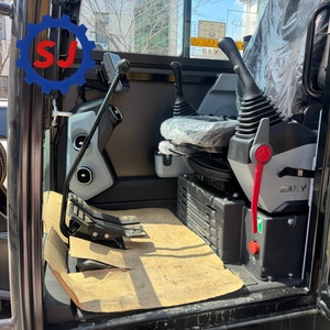 Excavadora de cadenas SANY SY55U usada con pocas horas de uso, maquinaria de buena calidad con componentes principales: motor, caja de cambios, bomba SY75C SY35U - Product Image 5
