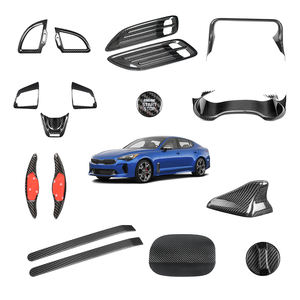 <span class=keywords><strong>Shasha</strong></span> OEM pour KIA Stinger 2018-2023 Kit complet d'accessoires de voiture en fibre de carbone Production et personnalisation en gros - Product Image 1