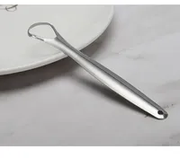 Utensilios Domésticos, Raspador de Lengua de Acero Inoxidable, Portátil, Personalizable con Etiqueta Privada, para Uso Doméstico, Combate el Mal Aliento