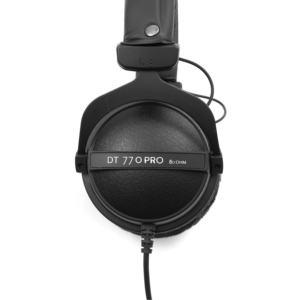 Casque studio supra-auriculaire <span class=keywords><strong>DT770</strong></span> PRO 80 Ohm 250 Ohm en gris. Conception fermée, câblé pour l'enregistrement et le monitoring professionnels - Product Image 2