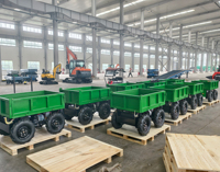 Transporteur électrique télécommandé Verger agricole chinois 8x8 Véhicule tout terrain électrique UTV ATV agricole