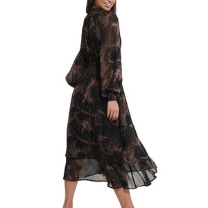Abiti Lunghi Eleganti da Donna in Chiffon Personalizzati per il Commercio all'Ingrosso – Abiti Casual da Donna alla Moda - Product Image 6