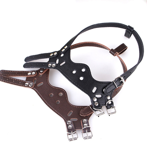 Bozales Personalizados de Cuero Genuino para Perros Malinois Belgos, Bozales Extra Anti-mordidas para Perros, Bozal Para Perro - Product Image 3