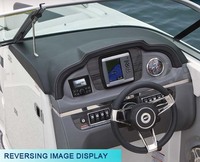 Stéréo Marine Simsham pour Moto, Bateau, Voiture - Lecteur Audio MP3/MP5 Étanche avec Radio FM/AM et Système UTV Piston