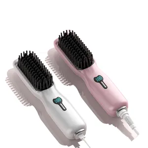 led display wireless hair straightener and curler br hair straightener new products on china market suppliers