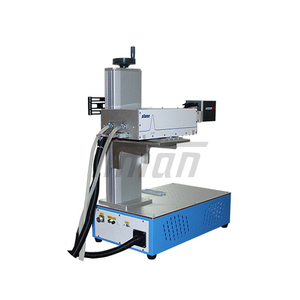 เครื่องแกะสลักและทำเครื่องหมายด้วยไฟเบอร์เลเซอร์แบบระบายความร้อนด้วยอากาศรุ่นใหม่ ขนาด 300x300 มม. ใช้งานง่าย รองรับไฟล์ DXF/PLT กำลังไฟ 50 วัตต์ แบบสแตนด์อโลน - Product Image 3