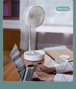 Ventilateur de sol oscillant à couverture amovible, vente chaude 2025, multifonctionnel, pliable, support de bureau, ventilateur intelligent, hauteur réglable - Product Image 6