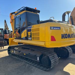 Meilleur prix pour une excavatrice d'occasion Komatsu PC160 de 16 tonnes, excavatrice d'occasion de taille moyenne avec moteur d'origine EPA - Product Image 5