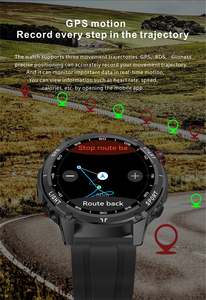 Montres intelligentes <span class=keywords><strong>W10</strong></span> <span class=keywords><strong>Pro</strong></span>, positionnement GPS, pression artérielle, montre intelligente GPS, écran AMOLED 1,43 pouces, appels, montre de sport de plein air, W10pro - Product Image 5