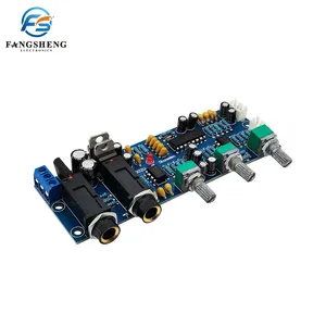 Nieuwe Pt2399 Microfoon Versterker Board Karaoke Microfoon Bord Galm Pitch Front Stage Pt2399 Module Dual Ac12