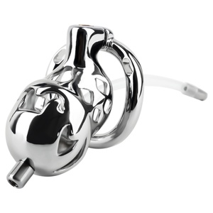 Jaula de Castidad de Acero Inoxidable FRRK 304, Candado para Pene, Dispositivo de Castidad Masculina, Jaula para Pene, Productos de Castidad BDSM, Juguetes Sexuales - Product Image 4