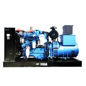 ディーゼル発電機3相120kva 160kw 200kw 300kw 500kw水冷パワーオープンサイレントタイプYC6A190-D30エンジン付き