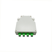 Kotak Terminal Serat Optik 4 Core, Rak Kotak Fusi Serat, Kotak Terminal Serat Optik Rel, Panel Patch Serat Optik ODF