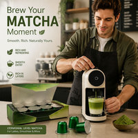 Capsule de thé Matcha biologique de qualité cérémoniale, neuve, scellée individuellement, pour latte, smoothie et pâtisserie, compatible OEM