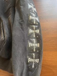 Men's Washed Hoodies & Sweatshirts Custom No <b>String</b> Graphic Logo Heavy Weight 100% Cotton Acid Wash <b>Black</b> Cropped Hoodie for Men - Product Image 3