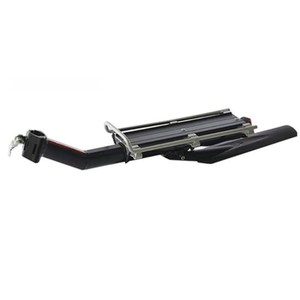 Rak Belakang Sepeda Jalan Raya dari Baja Tahan Lama Anti Karat dengan <span class=keywords><strong>Fender</strong></span> Pelindung Lumpur, Penggantung Barang Sepeda Lepas Cepat - Product Image 2