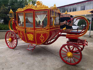 Chariot de chevaux royal en promotion – Carrosse électrique - Product Image 5