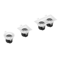Nouveau design Projecteur de plafond 12W LED monté en surface idéal pour l'éclairage commercial et domestique
