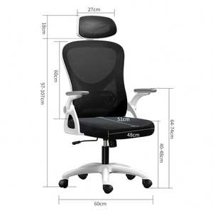 Prix le moins cher seconde main meilleure maison haut dossier moyen maille chaise d'ordinateur <span class=keywords><strong>de</strong></span> <span class=keywords><strong>bureau</strong></span> Lucite chaise <span class=keywords><strong>de</strong></span> direction <span class=keywords><strong>de</strong></span> <span class=keywords><strong>bureau</strong></span> pivotante - Product Image 5