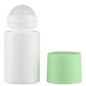 OEM 20 30 50 60 80ml Bouteilles à bille en plastique <span class=keywords><strong>50cc</strong></span> Récipient à bille cosmétique déodorant avec grosse bille roulante Fabricant - Product Image 1
