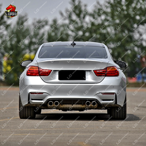 Kit de Carrocería Estilo <span class=keywords><strong>M4</strong></span> en Material PP para <span class=keywords><strong>BMW</strong></span> Serie 4 F32 F36, Parachoques Delantero Estilo M, Parachoques Trasero, Faldones Laterales, Rejilla, Kit de Carrocería F82 - Product Image 6