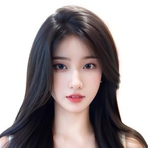 วิกผมแท้แบบชิ้นเดียวทรงสูงสีเทาธรรมชาติพร้อมหน้าม้าสำหรับผู้หญิง ช่วยปรับรูปหน้า แบบกึ่งถักด้วยมือ รุ่น 9002B - Product Image 3