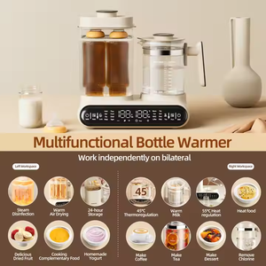 Calentador de Comida para Bebés Eléctrico Automático, Dispensador de Leche Multifuncional 220V, Dispensador de Leche Inteligente con Aislamiento y LED - Product Image 6