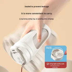 <strong>Electric</strong> USB Automatic Stirring Cup One-Key <strong>Shaker</strong> Coffee Milk Powder Food Grade Material Heat Preservation 450ml Gift Fitness - Product Image 5