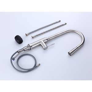 Mitigeur de cuisine Meiya en laiton doré Base en cascade avec col rétractable Conception d'économie d'eau <span class=keywords><strong>Robinet</strong></span> de cuisine élégant - Product Image 5