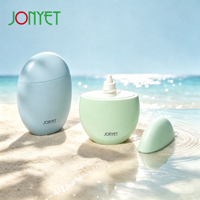 Bouteille PP 50 ml prête à l'emploi pour crème solaire et lotion de base, crème visage, soins de la peau, rechargeable, portable, pour marque de beauté à étiquette privée