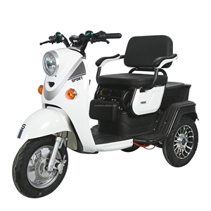 Triciclo Eléctrico Plegable de <span class=keywords><strong>Tres</strong></span> Asientos con Carrocería Abierta, Directo de Fábrica, Motocicleta Eléctrica de <span class=keywords><strong>Tres</strong></span> <span class=keywords><strong>Ruedas</strong></span> de 60v <span class=keywords><strong>para</strong></span> Personas Mayores y con Discapacidad - Product Image 1