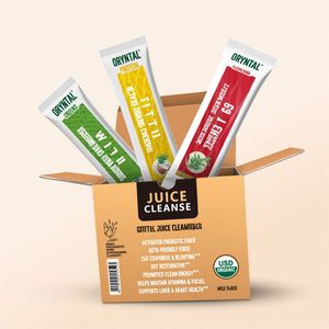 Nettoyage au <span class=keywords><strong>jus</strong></span> biologique à formule personnalisée |   Protéine végétalienne à la vanille, légumes pressés à froid, betteraves et chia à l'ananas, cure <span class=keywords><strong>d</strong></span>étox - Product Image 1