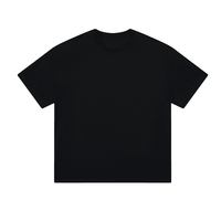 T-shirt pour homme, col rond basique, personnalisé, tissé en polyester/coton, couleur unie, séchage rapide, respirant, écologique, coupe classique, 250g