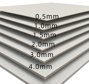 Carton gris de qualité supérieure, recyclable, écologique, haute résistance à la rupture, épaisseur premium (1 mm-3 mm), directement de l'usine - Product Image 1
