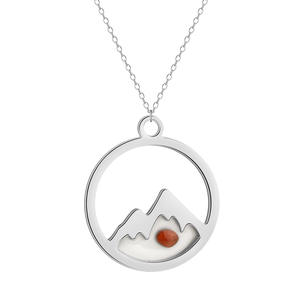 Collana di montagna avventura wanderlust per i viaggiatori delle donne di montagna - Product Image 2