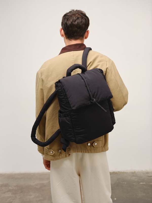 Women Drawstring Padding Puffy Travel Sports