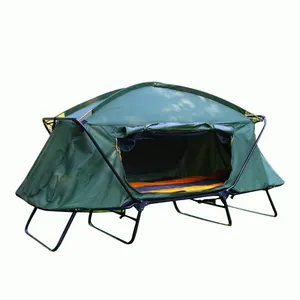 Удивительная горячая Распродажа палатка для кемпинга кроватка Прямая продажа с завода двухслойная Водонепроницаемая кровать для палатки
