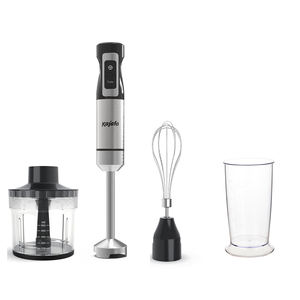 Ensemble de mélangeur à main en acier inoxydable 1000W Mélangeur à immersion avec mode multi-vitesse et turbo pour tremper la soupe et le smoothie - Product Image 1