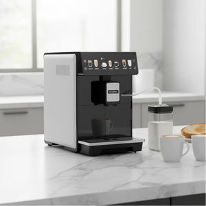 <span class=keywords><strong>Machine</strong></span> à café entièrement automatique Dr.Coffee E02 avec écran tactile et mousseur à lait, petite <span class=keywords><strong>machine</strong></span> à expresso pour usage domestique - Product Image 3