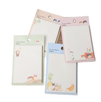 Bloc-notes en papier avec logo personnalisé imprimé esthétique feuilles mobiles papeterie scolaire adhésif promotionnel forme personnalisable notes autocollantes
