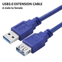 Câble d'extension usb3.0 de vente chaude d'usine