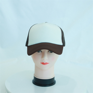 Tùy chỉnh thể thao giản dị hat năm mảnh Cap-shaped miếng bọt biển Net hat lưới ngoài trời Trucker mũ cong vành mũ bóng chày cho Unisex - Product Image 1