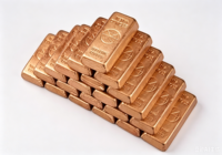 Barra de Cobre Puro 999, Tamaño Personalizado 1 kg, Barra de Cobre de 1, 5 y 10 oz, Barra de Cobre de 1 Kilo Chapada en Oro y Plata en Venta