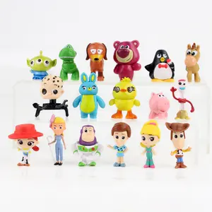 TCXW041309 Wholesale 17Pcs/Lot Toy Story Buzz Light year Woody Jessie Little Green Men Action Figures Toys