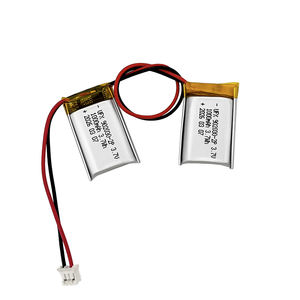 خلايا بطارية من الدرجة الأولى قابلة لإعادة الشحن UFX 902030-2P سعة 1000 مللي أمبير في الساعة، بطاريات ليثيوم 3.7 فولت، بطارية ليثيوم أيون بوليمر للمنتجات الرقمية - Product Image 1