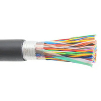 Cable Telefónico UTP Cat3 Multipares, Frecuencia 50/100MHz, Impedancia 100, con Cordón de Nylon para Sistemas PBX, Intercomunicadores Analógicos
