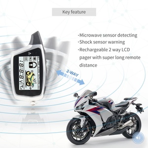 ระบบกันขโมยรถมอเตอร์ไซค์แบบ 2 ทาง พร้อมจอ LCD รีโมทสตาร์ทเครื่องยนต์ และเซ็นเซอร์ไมโครเวฟ - Product Image 5