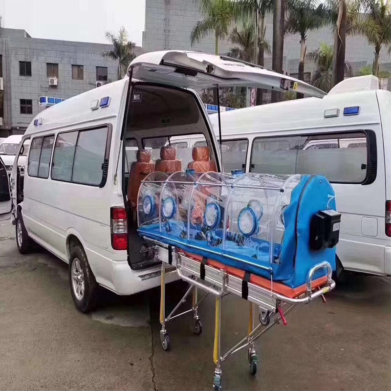 Top Qualit High Roof Negative Pressure Laminar Flow Ambulance Car Infection Disease Ambulance Waggon Auxilium Ambulance